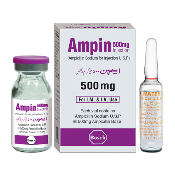 Apalin AMPIN 500MG INJ – Dawa Healthcare