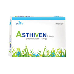 ASTHIVEN 10MG TAB 14S