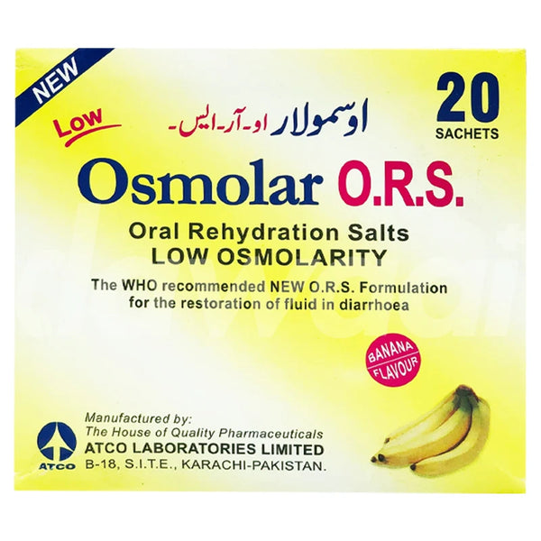 OSMOLAR SACHET BANANA 20S