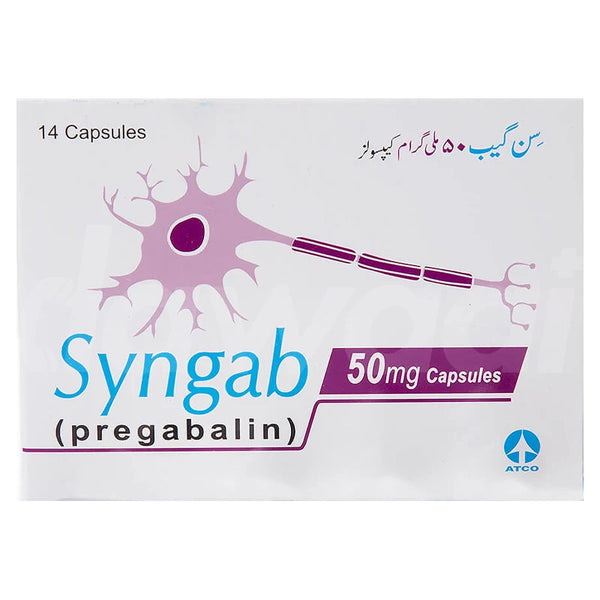 SYNGAB 50MG CAP
