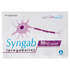 SYNGAB 50MG CAP