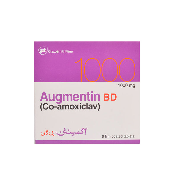 AUGMENTIN BD 1GM TAB
