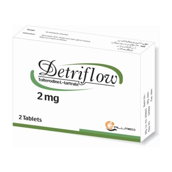 DETRIFLOW 2 MG TAB