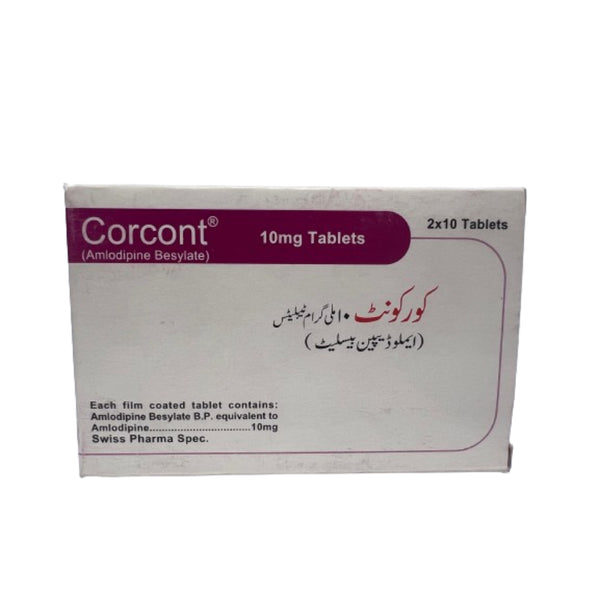 CORCONT 10MG TAB 20S