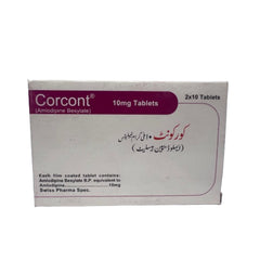 CORCONT 10MG TAB 20S