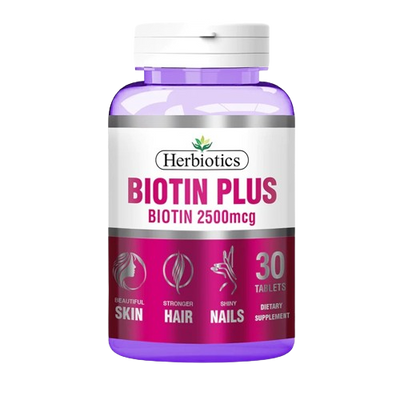 HB BIOTIN PLUS 2500MCG 30S