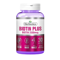 HB BIOTIN PLUS 2500MCG 30S