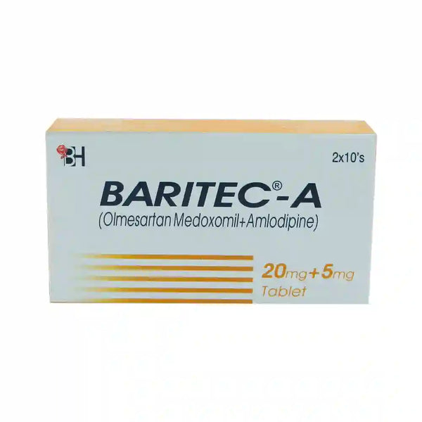 BARITEC-A 20MG +5MG TAB