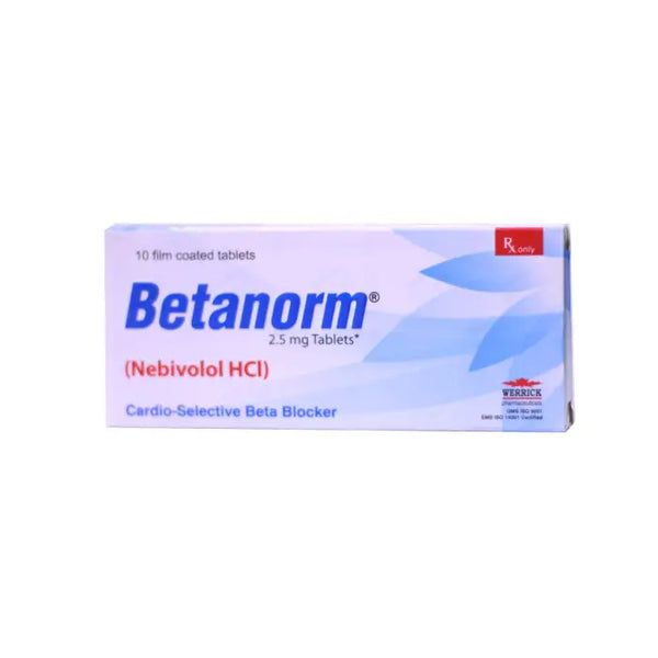 BETANORM 2.5 MG 10S