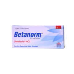 BETANORM 2.5 MG 10S