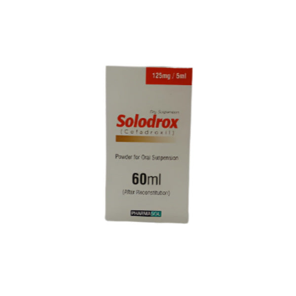 SOLODROX SUSP 125MG /60ML