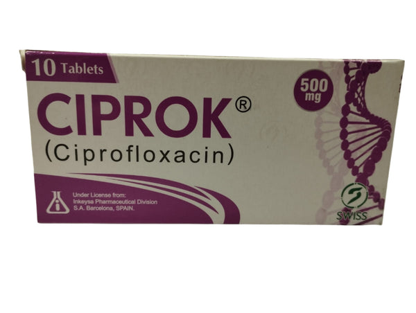 CIPROK 500 MG TAB 10S
