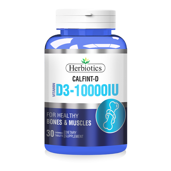 HB CALFINT-D VITAMIN D-3 10000IU 30S