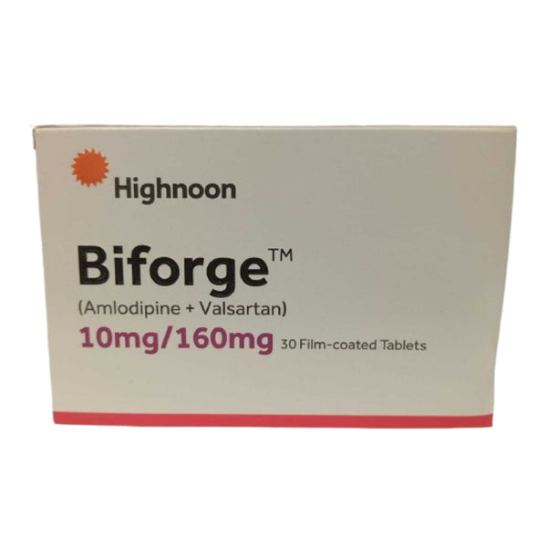 BIFORGE 10/160MG TAB 30S