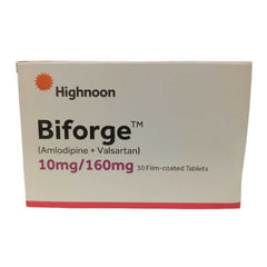 BIFORGE 10/160MG TAB 30S