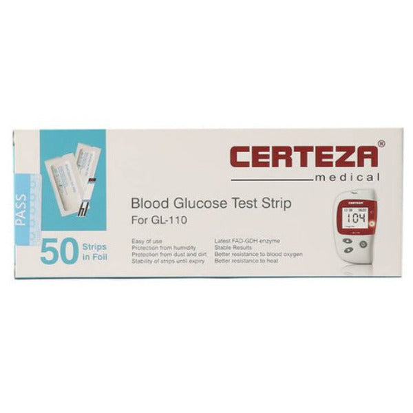 CERTEZA GL-110 TEST STRIPS 50S