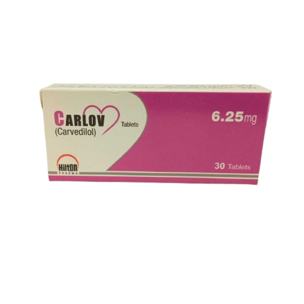 CARLOV 6.25MG TAB