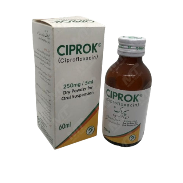CIPROK 250MG/5ML 60ML SUS