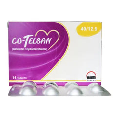CO-TELSAN 40/12.5MG TAB