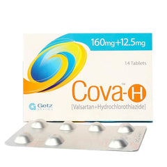 COVA-H 160/12.5MG TAB