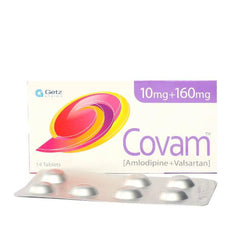 COVAM 10MG+160MG TAB