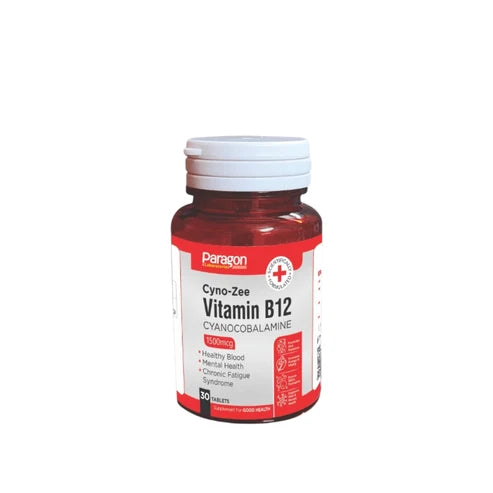 PARAGON CYNO-ZEE VITAMIN B12 TAB 30S