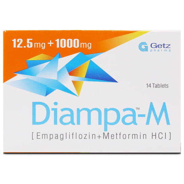 DIAMPA-M 12.5/1000MG TAB