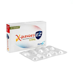 X-PLENDED EZ 5/10MG TAB 10S