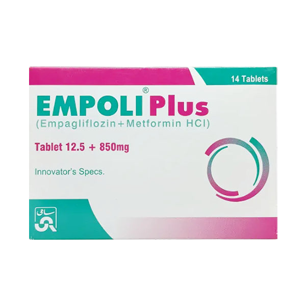 EMPOLI PLUS 12.5MG/850MG TAB