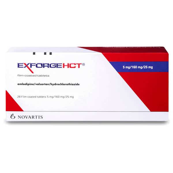 EXFORGE HCT 5/160/25MG TAB