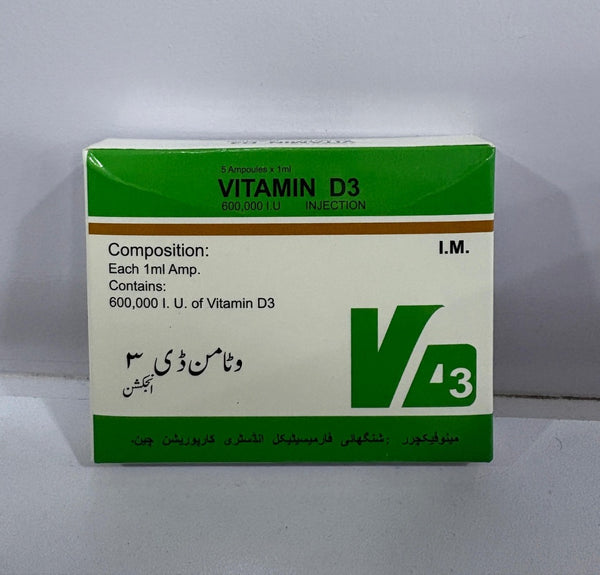 VITAMIN D3 6LAC IU (AMP)