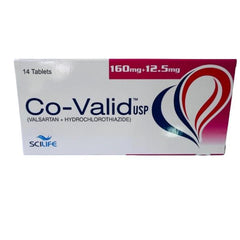 CO-VALID 160/12.5MG TAB