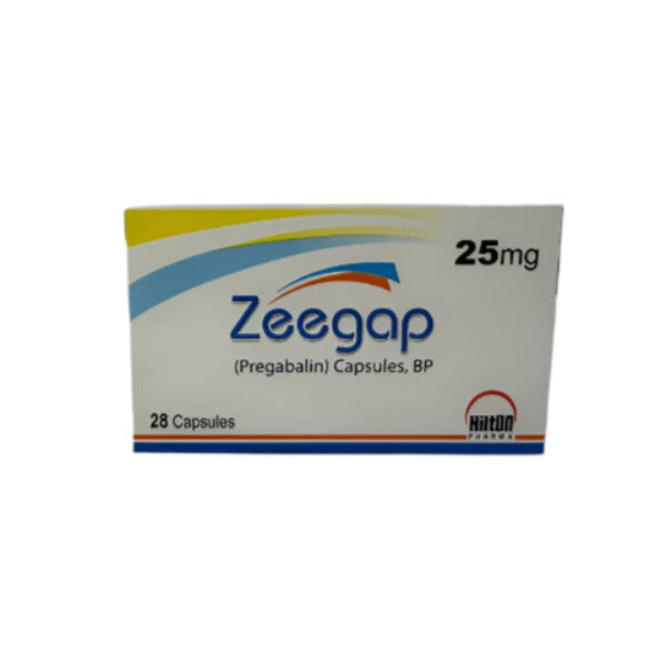 ZEEGAP 25MG CAP 28S