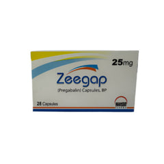 ZEEGAP 25MG CAP 28S