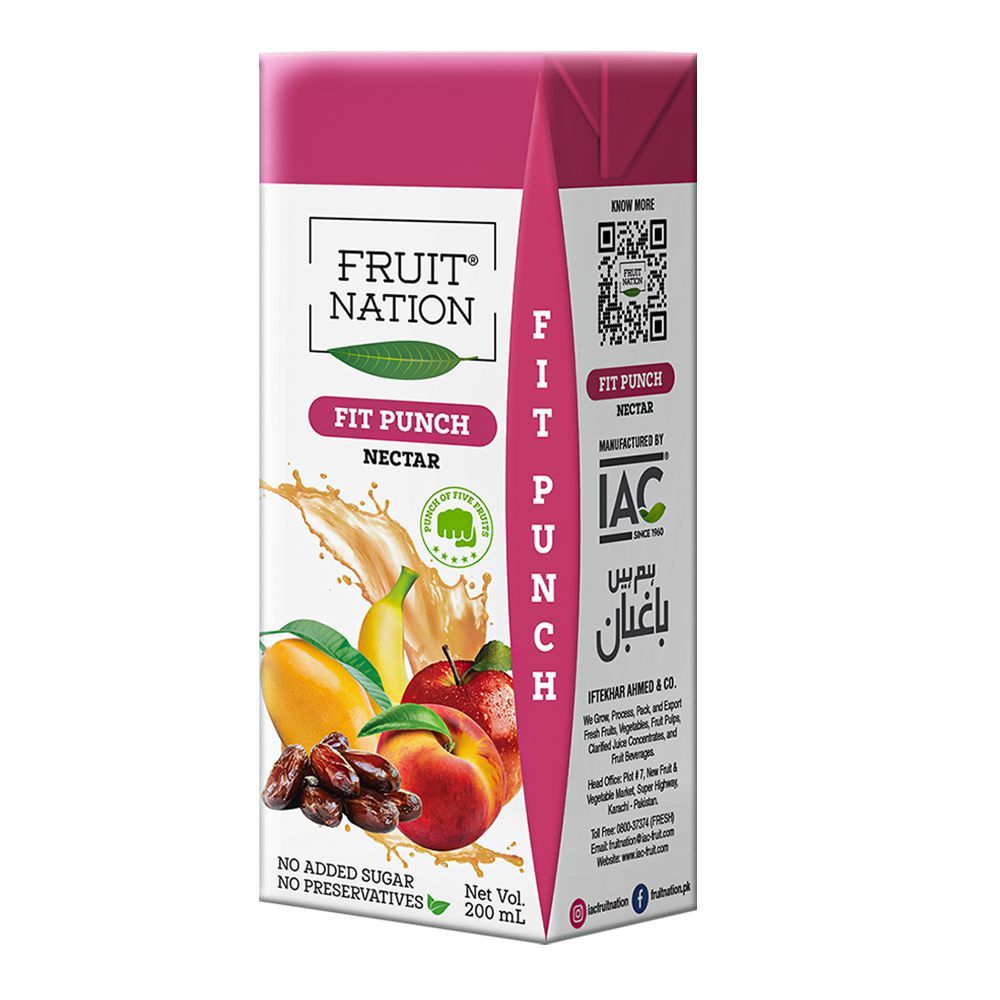 FIT PUNCH FRUIT NATION 200ML