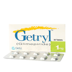 GETRYL 1 MG TAB 30S
