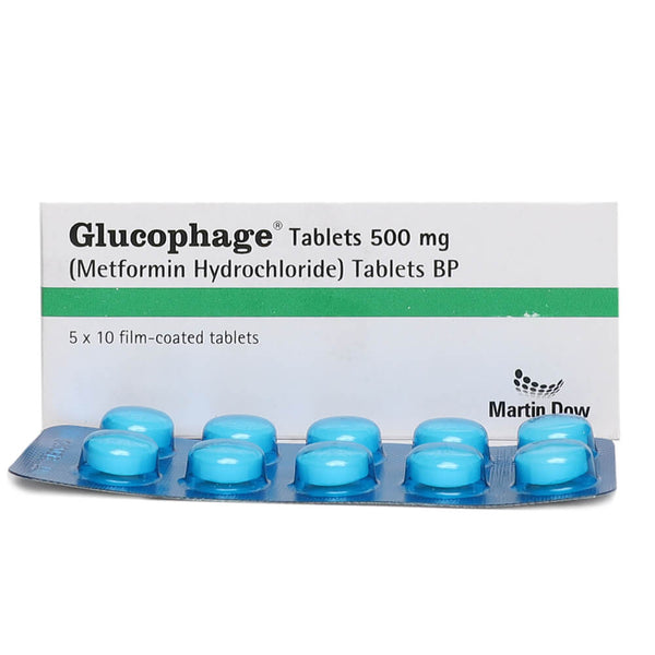 GLUCOPHAGE 500MG TAB