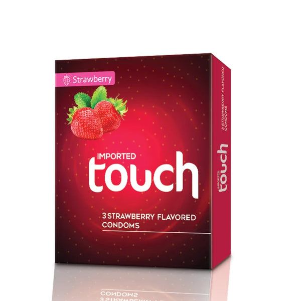 TOUCH STRAWBERRY FLR 3S (PACK OF 6)