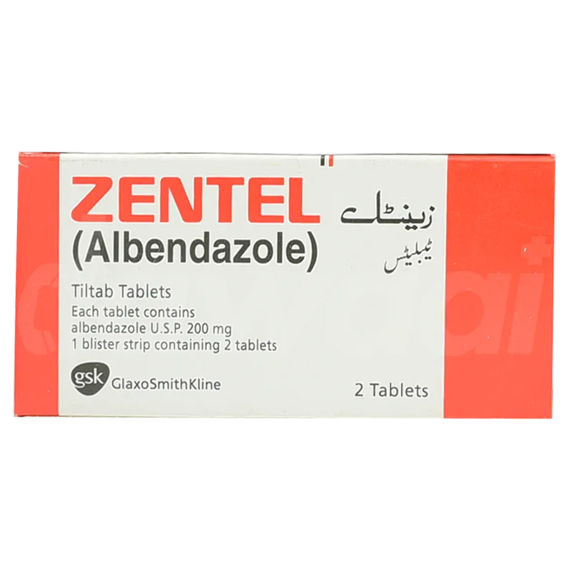 ZENTEL 200MG TAB