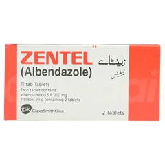 ZENTEL 200MG TAB