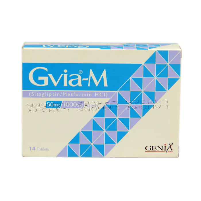 GVIA-M 50MG+1000MG TAB