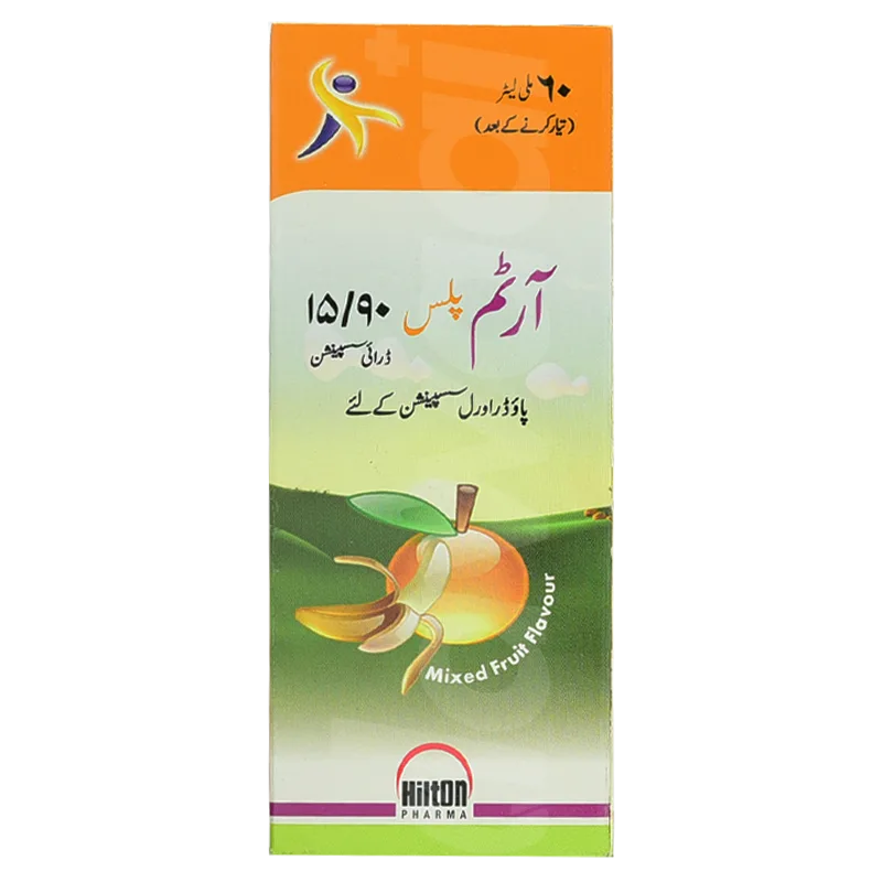ARTEM PLUS 15MG+90MG SUSP 60ML
