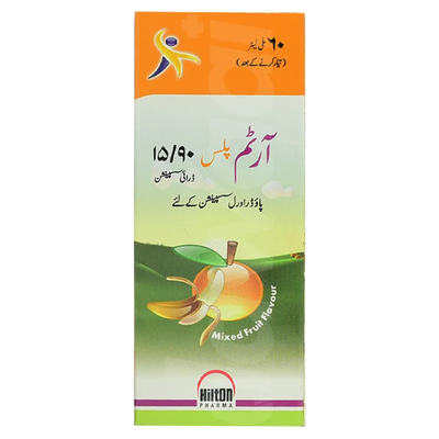ARTEM PLUS 15MG+90MG SUSP 60ML
