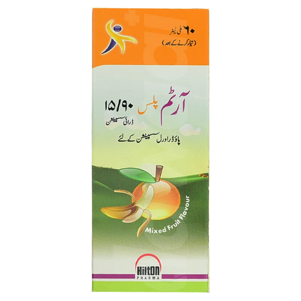 ARTEM PLUS 15MG+90MG SUSP 60ML