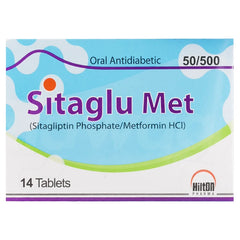 SITAGLU MET 50MG+500MG TAB