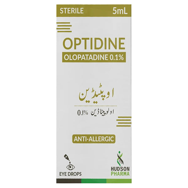 OPTIDINE 0.1%  DROPS 5ML