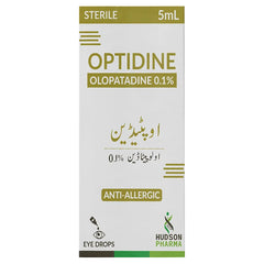 OPTIDINE 0.1%  DROPS 5ML