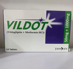 VILDOT 50/1000MG TAB