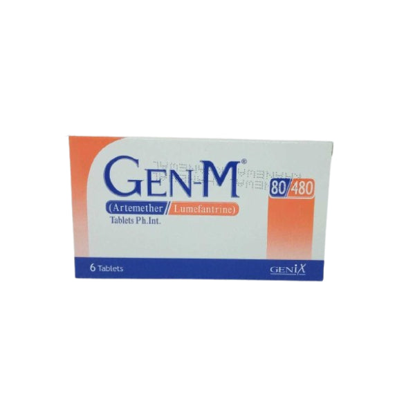 GEN-M 80/480MG TAB 6S