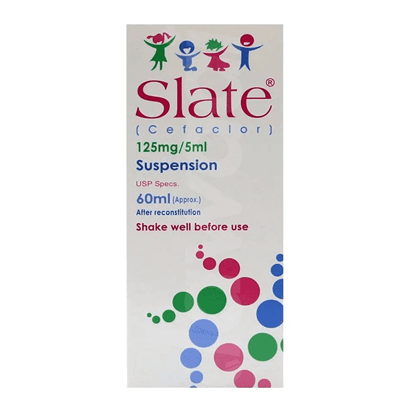 SLATE 125MG SUSP 60ML